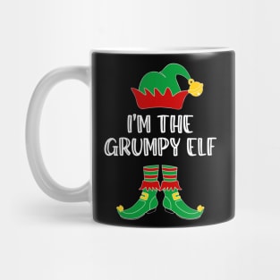 I'm The Grumpy Elf Matching Family Group Christmas Mug